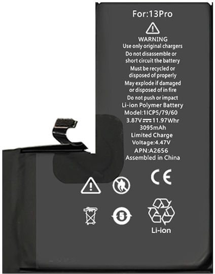 Συμβατή Μπαταρία Αντικατάστασης 3095mAh για iPhone 13 Pro