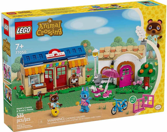 LEGO Animal Crossing Animal Crossing Nook's Cranny & Casa Rosie's pentru 7+ Ani 535 Bucăți