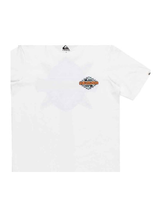 Quiksilver Παιδικό T-shirt Λευκό Rainmaker