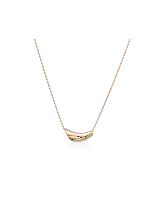 ASIMI Necklace from Gold Plated Steel