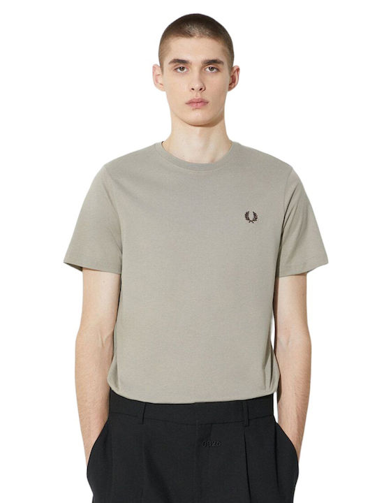 Fred Perry M Ringer T-shirt Γκρι