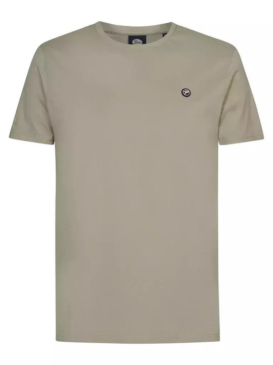 Petrol Industries Men's Short Sleeve T-shirt Beige