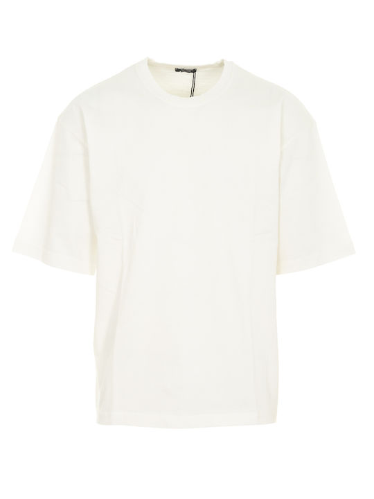 Rose & Cigar T-shirt Bărbătesc cu Mânecă Scurtă White