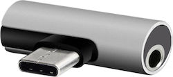 Setty USB-C мъжки в 3.5mm / USB-C женски 1бр (AD-C-JC-7)