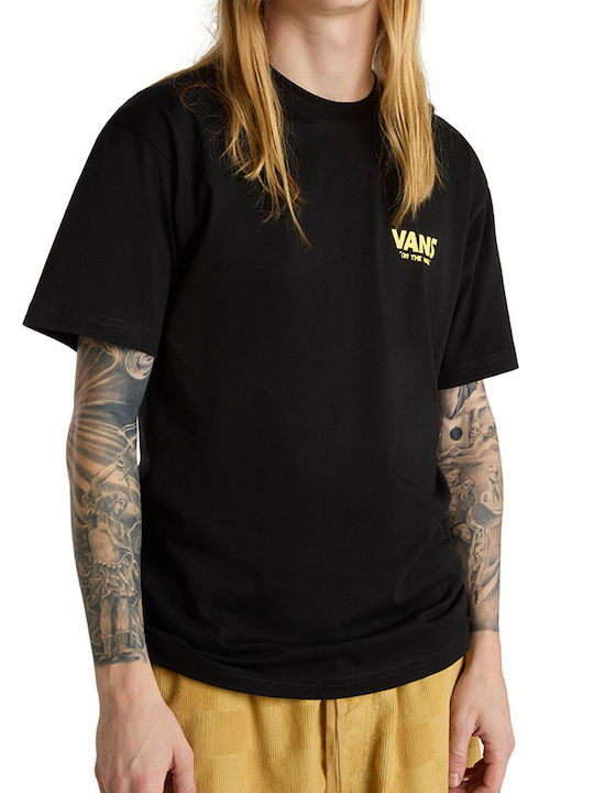 Vans T-shirt Bărbătesc cu Mânecă Scurtă BLACK