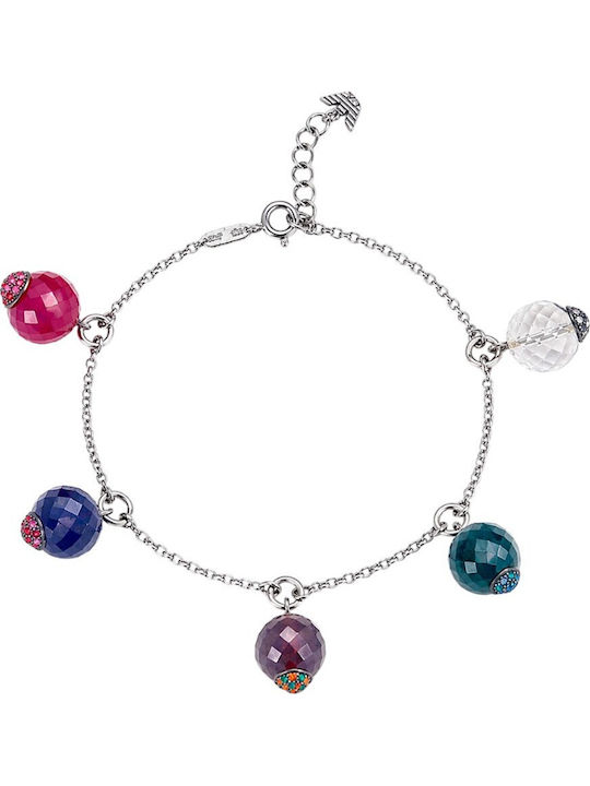 Emporio Armani Damen Silberarmband