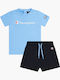 Kids' Set with Shorts Summer 2pcs Blue
