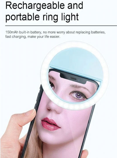 Alogy Selfie Flash Ring Light Led in Blue color