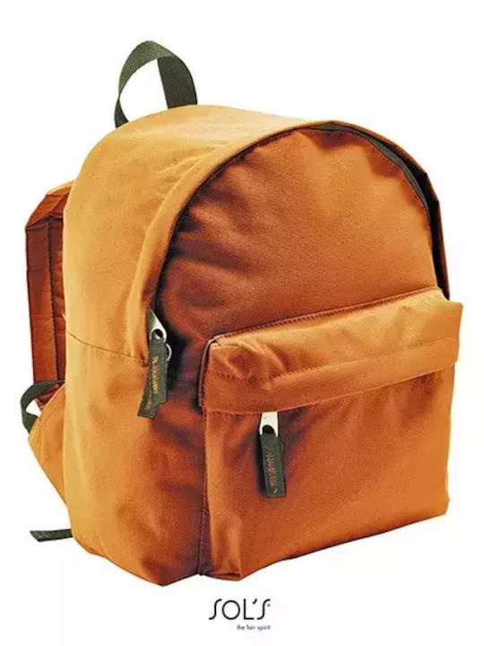 Sol's Rider Kids School Bag Backpack Elementary, Elementary in Orange color 9lt