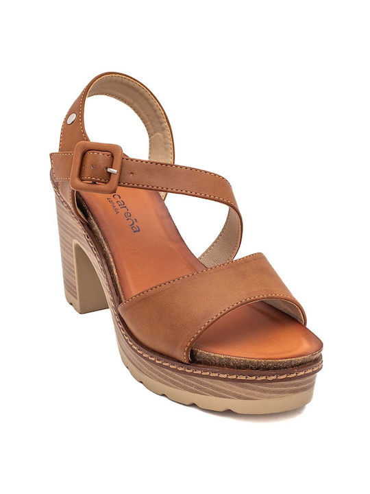 Macarena Women's Sandals Tabac Brown