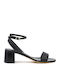 Leather Sandals Black