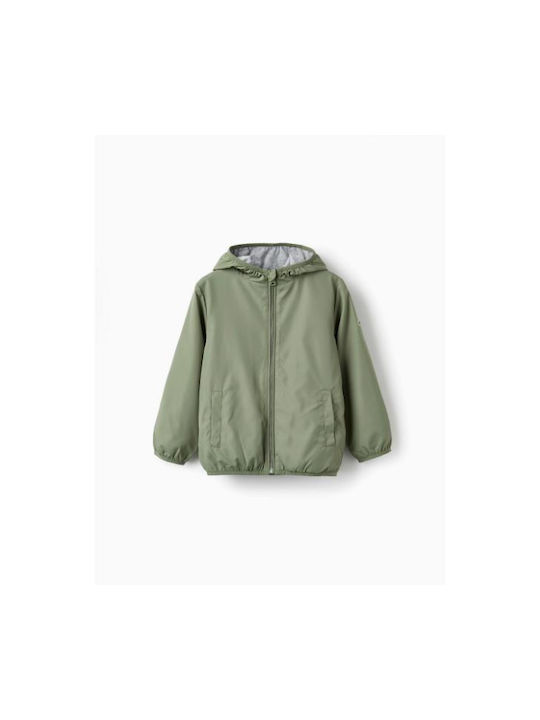 HappyNest Kids Casual Jacket Haki