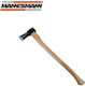 Mannesmann M76536 Топор с Дължина 73.5см и Тегло 2.7кг с Дървена Дръжка