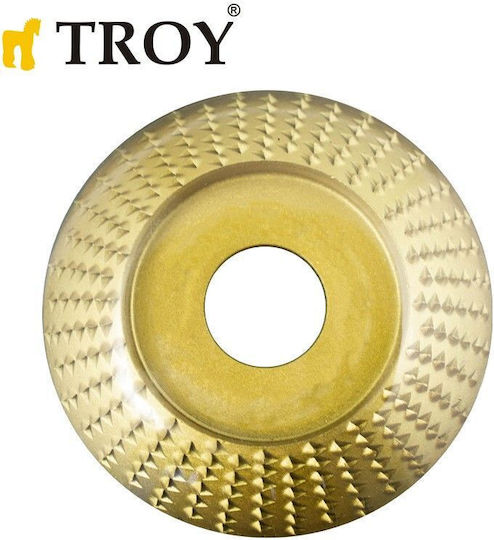 Troy Дискова шкурка от дърво 115мм