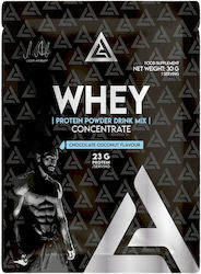 Lazar Angelov LA Whey Protein Concentrate Суроватъчен протеин Шоколад и кокос 30гр Lazar Angelov LA Whey Protein Concentrate Суроватъчен протеин Шоколад и кокос 30гр