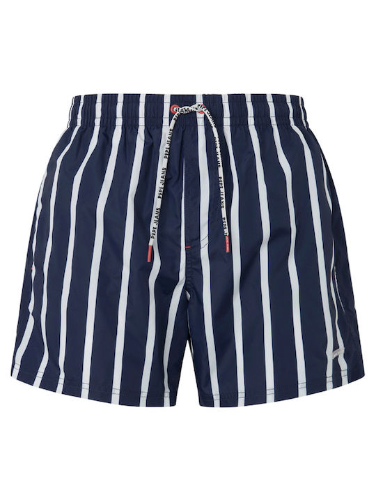 Pepe Jeans Men's Swimwear Shorts Colorful Striped