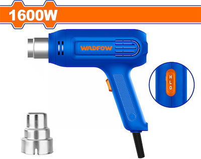 Wadfow Pistol termic 1600W cu control de temperatură până la 400°C