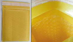 Set of Envelopes Correspondence with Bubble Wrap 10pcs in Yellow Color 3332-00502295-00013