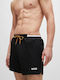 Hugo Boss Herren Badebekleidung Shorts Schwarz