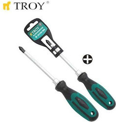 Troy Șurubelniță Cruce cu Dimensiunea Vârfului PH2 Troy Șurubelniță Cruce cu Dimensiunea Vârfului PH2