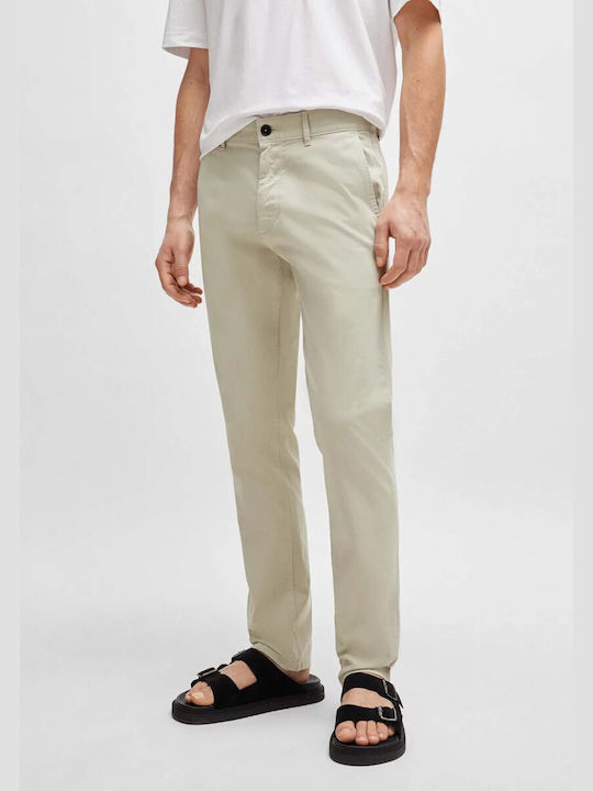 Hugo Boss Pantaloni pentru bărbați Chino Light Beige