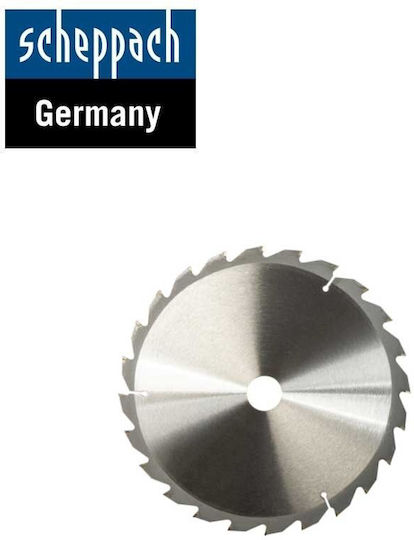 Scheppach Cutting Disc Wood Hole Diameter 250mm with 24 Teeth 1pcs