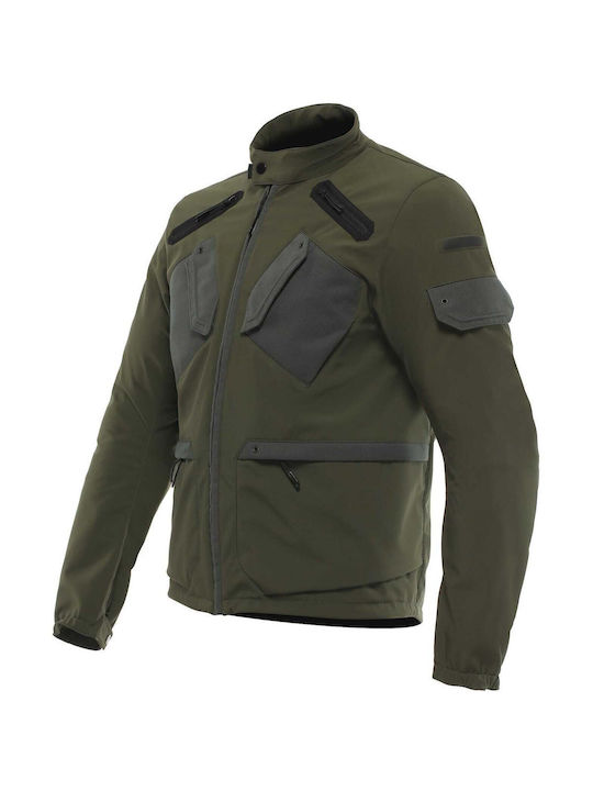 Dainese Lario Tex Vară Bărbătesc Jachetă de Motocicletă Verde