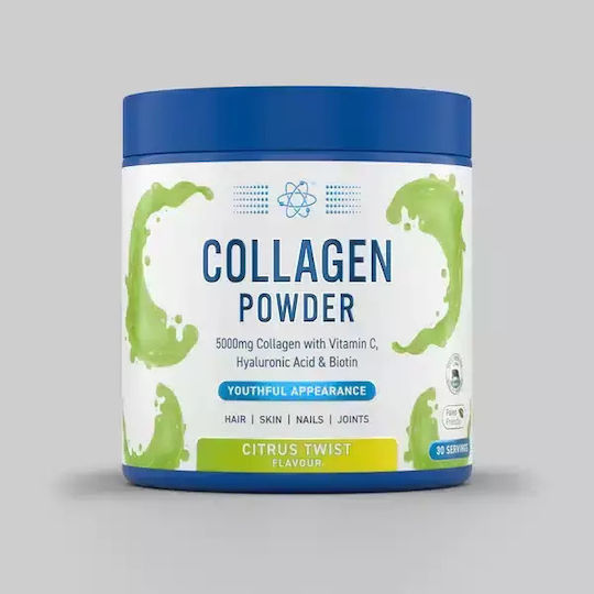 Applied Nutrition Collagen Прах с Витамин C и Хиалуронова Киселина 165гр Citrus Twist