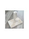Stâlp pentru zgâriat pisici Alb 26x18x25cm