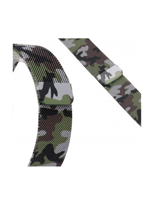 Xiaomi Watch S3 Camo Strap Stainless Steel Green (Realme Watch 2 Pro)