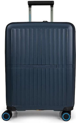 Bg Berlin Guido Cabin Travel Suitcase Hard Dark Blue with 4 Wheels Height 55cm BG003/03/GU/20DB