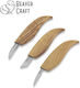 Beaver Craft Инструмент за Гравиране Комплект 3бр