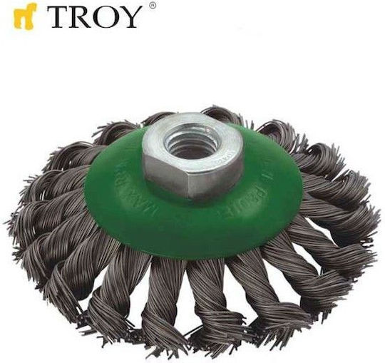Troy T 27705-100 Жичена четка за инструменти с косъмчета
