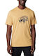Columbia Rockaway River Herren T-Shirt Kurzarm Mustard