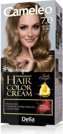 Delia Cameleo Hcc Permanent Paint Omega+ No. 7.0 Medium Blond 1op.