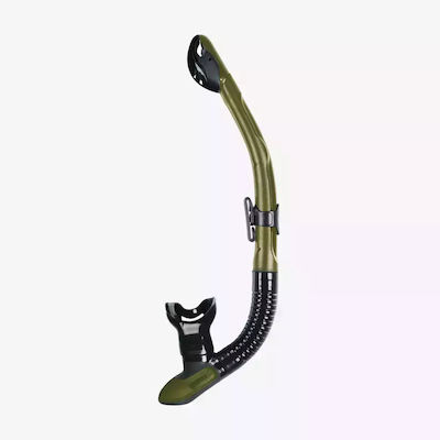 Mares Ergo Dry Snorkel Λαδί with Silicone Mouthpiece