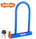 Wadfow Bicycle Pedal Lock with Key Blue