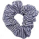 Scrunchie Blau