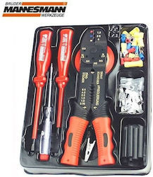 Mannesmann M00208 Tavă De Instrumente Cu 82 Scule De Electrician