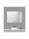 Vinci Bathroom Mirror with Length 80cm