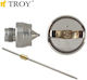 Spare Nozzle Set With Needle For Paint Guns (1.7mm) /t 18627/
