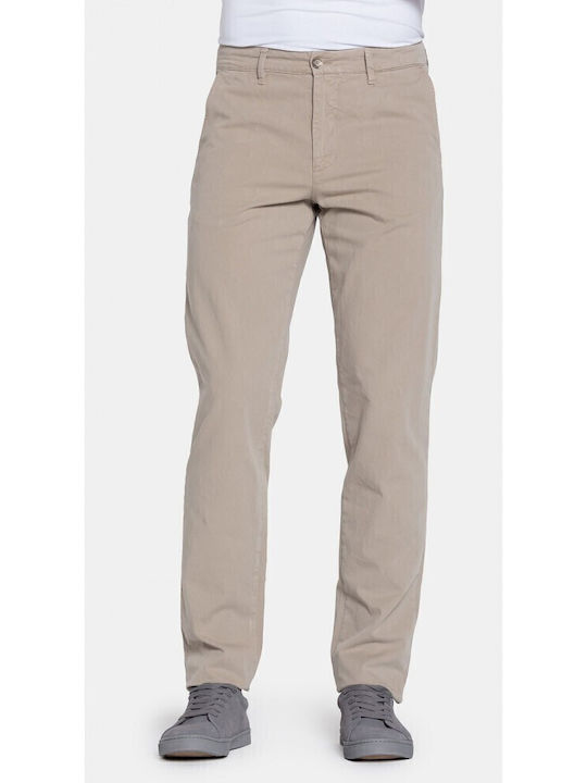 Carrera Pantalon Bărbați Chino Elastic Bej