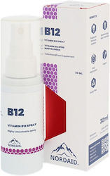 B12 Vitamin for Nervous System Health Mint 30ml