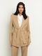 Toi&Moi Women's Blazer Beige
