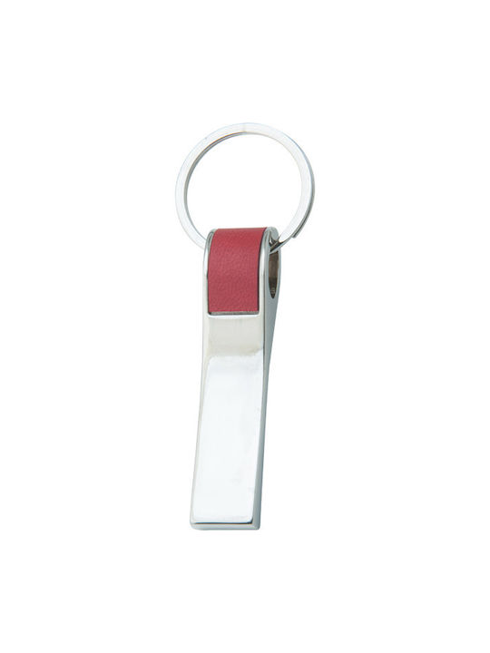 Metal Keychain Code An-5060 - Red