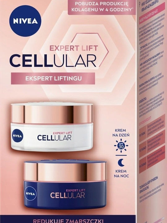 Anti-aging Day Cream 50ml + Anti-aging Night Cream 50ml Cellular Expert Lift Spf30