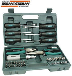 Mannesmann M29110 Tool Case with 45 Tools