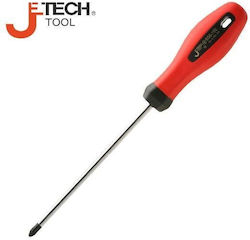 Jetech Tool Κατσαβίδι Μακρύ Σταυρός Μεγέθους PH2x200mm