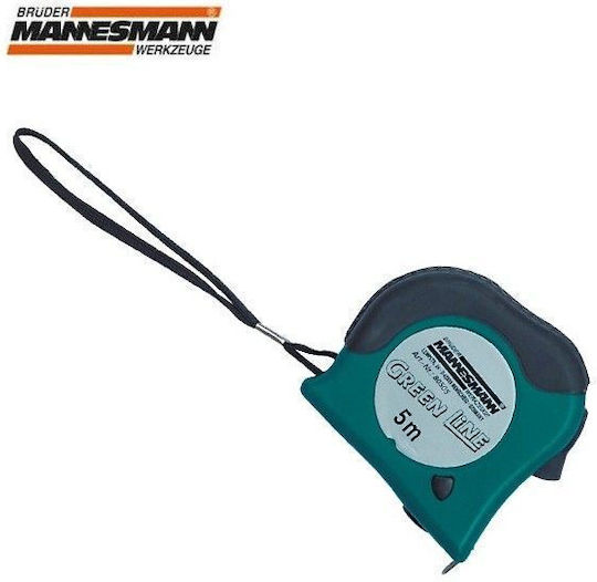 Mannesmann Μετροταινία με Αυτόματη Επαναφορά 19mm x 5m