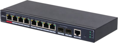 Dahua Managed L2 PoE+ Switch with 10 Ethernet Ports